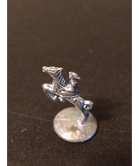 Monopoly Horse &amp; Rider Token Silver Replacement Game Piece - $12.17 CAD