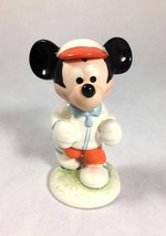 Vintage Goebel Figurine Walt Disney Mickey Mouse Jogging 17 216 w Germany - $44.55