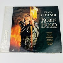 Robin Hood Prince of Thieves LaserDisc Gatefold Kevin Costner Widescreen - £4.66 GBP