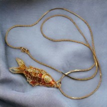 Vintage Fish Necklace - £58.99 GBP