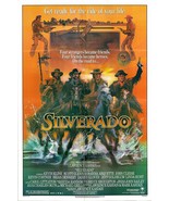 Silverado original 1985 vintage one sheet movie poster - $279.00