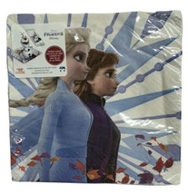 Disney Frozen II Princess Party Supplies 2-Ply Paper Napkins 16 CT Unique - £7.02 GBP