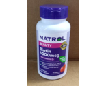 Natrol Biotin 5000 mcg 250 Tablets, Fast Dissolve, Strawberry Flavor Nai... - $16.97