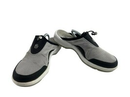 Teva Mules Women 9 M Shoes Black Gray Mesh Slip On Comfort Walking Flats - $19.62