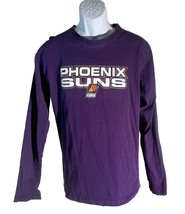 Nba Phoenix Suns Long Sleeve Pull-Over T-Shirt Purple Large - $9.89