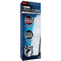 Fluval Underwater Filter Stage 2 Polyester/Carbon Cartridges - £28.84 GBP