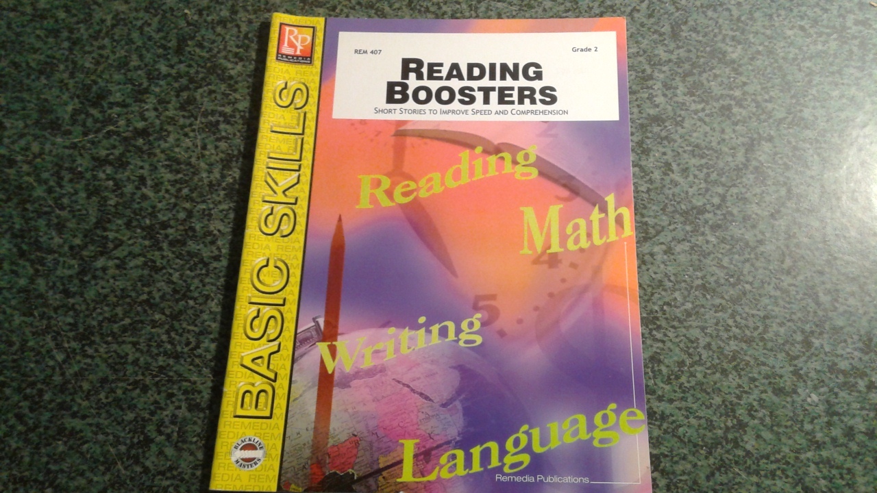 READING BOOSTERS GRADE 2, REMEDIA PUBLICATIONS - $8.99