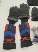 Lot Of Winter &amp; Work Gloves w Hats - $2.99