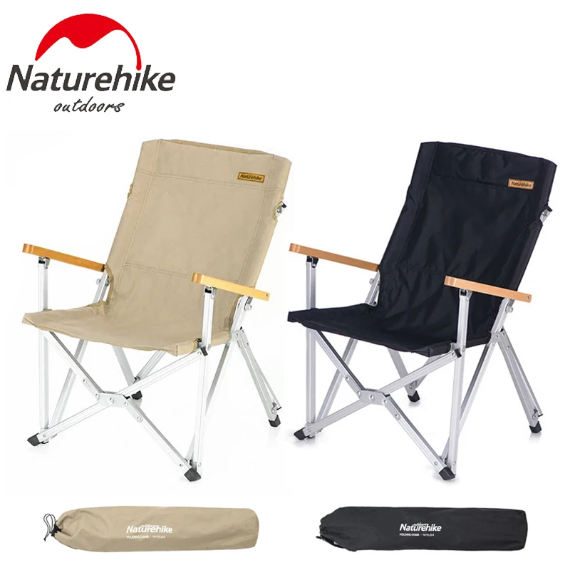 Naturehike Camping Folding Chair Portable Small Durable Chair Outdoor Aluminum - £99.96 GBP