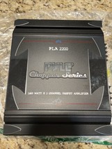 Pyle PLA2200 1400W Chopper Series 2 Channel Car Stereo Amplifier, Black - $69.30