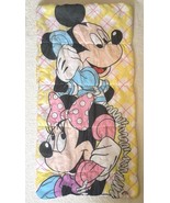 Disney Mickey Minnie Mouse Telephone Sleeping Bag Vintage 90&#39;s Childrens... - $730.37 MXN