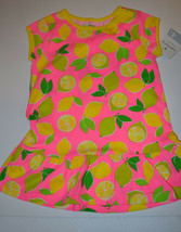 Carter&#39;s Girls Pullover Top Tunic  Sizes 4 or  5 or 6  NWT Lemon Lime - $9.09