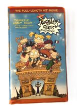 Paramount The Rugrats In Paris Movie VHS Tape Clamshell Cover Nickelodeon - $5.95