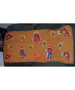 handmade, quilted appliqued Fall Autumn Harvest Halloween table runner 2... - $19.99