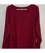 Simply Vera Vera Wang Rich Red Knit Top - $11.76