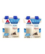 8 Bottles Atkins Gluten Free Protein-Rich Shake, Creamy/French Vanilla, - £17.99 GBP