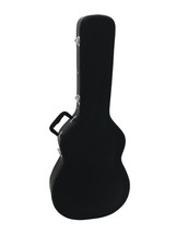DIMAVERY Form-Case Steel String Acoustic Guitar, Black - £131.71 GBP