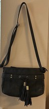 Nicole Miller ladies black tassel crossbody bag - $406.39 MXN