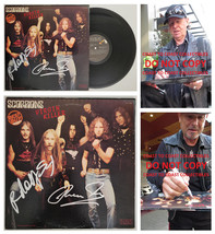 Klaus Meine Rudolf Schenker signed Scorpions Virgin Killer album COA exact proof - £434.24 GBP
