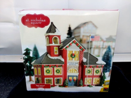 St Nicholas Square SNS School Illuminated 2010 Christmas Display Village - £35.23 GBP