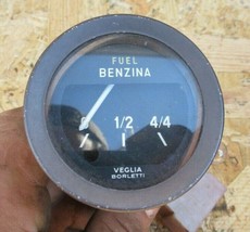 Vintage Fiat 124 Fuel Gauge for spider Ferrari Maserati VEGLIA BORLETTI 2 - $92.22