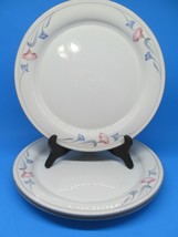 Lenox Chinastone Glories on Grey Dinner Plates 10 3/4&quot; Bundle of 3 One chipped - £15.15 GBP