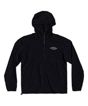 MSRP $70 Quiksilver Black Everyday Hooded Jacket Black Size Medium NWOT - $19.95