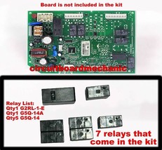 7 Relay Kit Control Board Repair Kit for W11034363 / W10485960 - £35.66 GBP