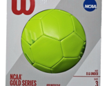 Wilson NCAA Gold Series Avid Match Play Size 3 Bright Green Soccer Ball ... - $33.99