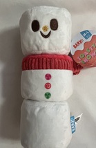Bark Box Christmas Toasty the Snowman Dog Toy Crinkle Squeaker Barkbox  - £15.92 GBP+