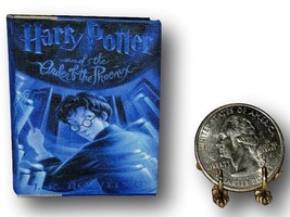 Handcrafted 1:6 Scale Miniature Book Harry Potter Order Of Phoenix Playscale Ba - £39.14 GBP