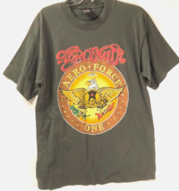 $129 Aerosmith Nothing Stop Rock 1998-99 Tour Giant Vintage Green T-Shirt L - £114.89 GBP