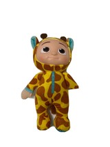 Cocomelon JJ Giraffe 8&quot; Spotted Plush Doll Soft Toy - £10.27 GBP