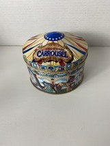 Vtg 1996 Hershey Park Carrousel  Hometown Tin Canister - $6.93
