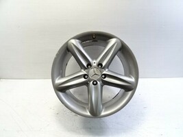 04 Mercedes R230 SL500 wheel, rim, rear, 9.5x18, 2304010502 silver - $139.99