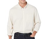 Calvin Klein Men&#39;s Stretch Textured Shirt in Silver Birch-XL - $35.97