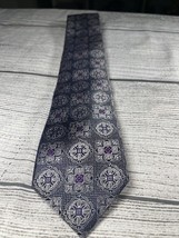 JOS. A. BANK Signature Collection 100% Silk Necktie Jacquard Geometric - $18.00