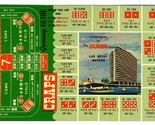 CRAPS Gaming Guide Postcard The Dunes Hotel Las Vegas Nevada - £11.35 GBP