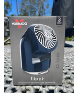 Vornado Flippi V6 Compact Oscillating Vortex Airflow Circulator Fan BLUE - £11.00 GBP