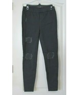 Simply Vera Vera Wang Ripped  Denim Legging Midnight or Asphalt Women Sz... - $22.43
