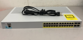 Cisco WS-C2960L-24PQ-LL | 24-Port Gigabit PoE Silent Managed Switch - $59.70