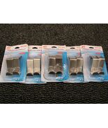 2 Pk Stainless Steel Silver Over Door Hanger Holder Hook - NEW in package - $128.24 MXN