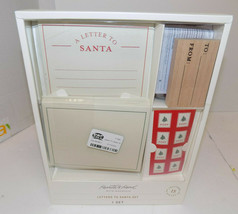 New Hearth &amp; Hand Letters To Santa Stationary Set 5pc Set Cards Stickers... - $9.78