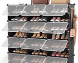 This Is An Expandable, Free-Standing, Stackable Space Shoe Rack With Two... - $103.98
