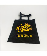 Bags - Willie Nelson Live In Concert - Black With Yellow Gold Lettering - $9.75