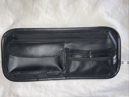 Black Sun Visor Organizer Keeps Car/Truck/RV Neat/Organized Multi Pocket... - $17.63 CAD