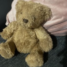 russ berrie brown teddy bear soft toy approx 10&quot; - $10.80