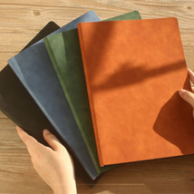 PU Leather Journal A4/B5 Notebook Lined Grid Blank Paper Writing Diary 324 Pages - £22.48 GBP+