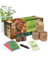 Garden Republic Salsa Grow Kit Starter Kit with Seeds Soil Planters Shears - €17,33 EUR
