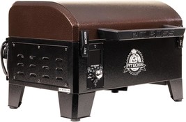 Pit Boss 10697 Table Top Wood Grill With Temperature Control, Mahogany - $292.94